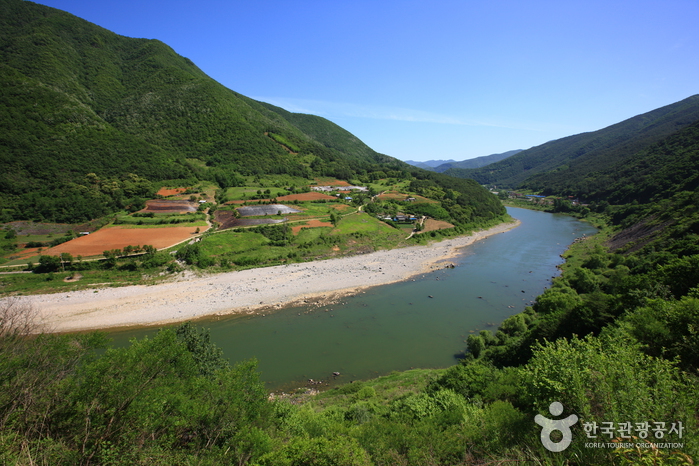 Rivière Donggang à Yeongwol (동강(영월))