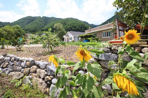 Village Punggok dans la vallée de Deokpung (삼척 덕풍계곡마을 [농촌전통테마])