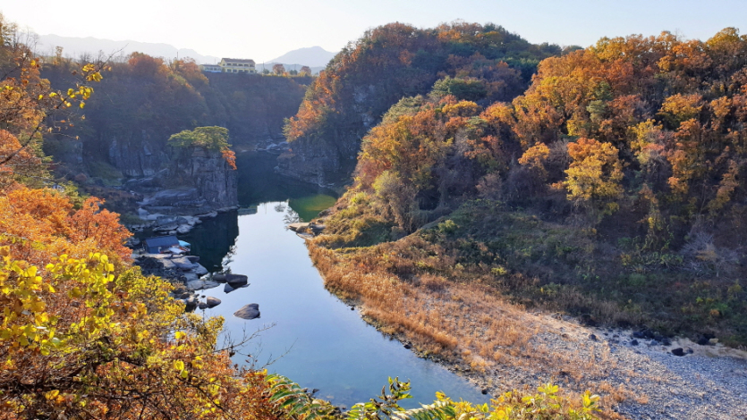 Site du fleuve Hantan (한탄강(국가지질공원, 고석정))