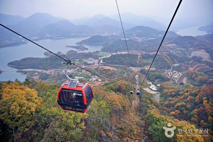 Cheongpung-Seilbahn (청풍호반케이블카)