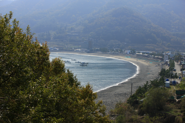 만성리해수욕장(검은모래해변)