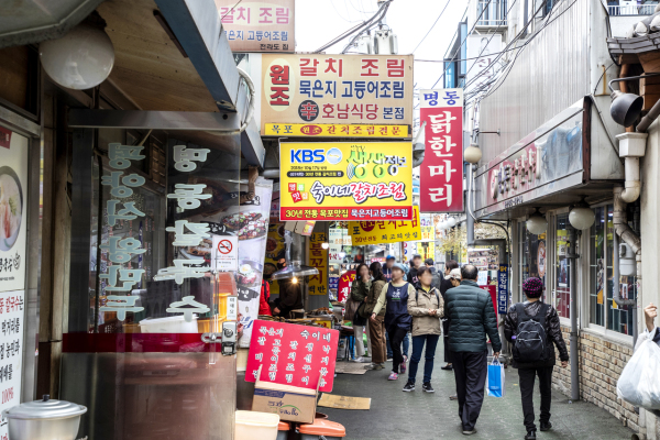 동대문 닭한마리 골목